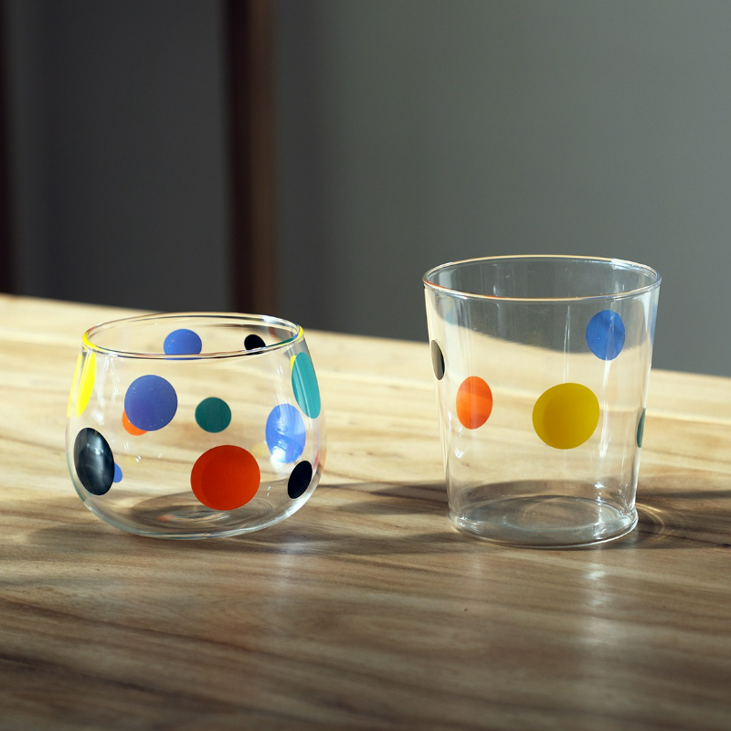 Kleurrijke Gestippelde Glazen  - Espresso Shot Glass recensie en prijs