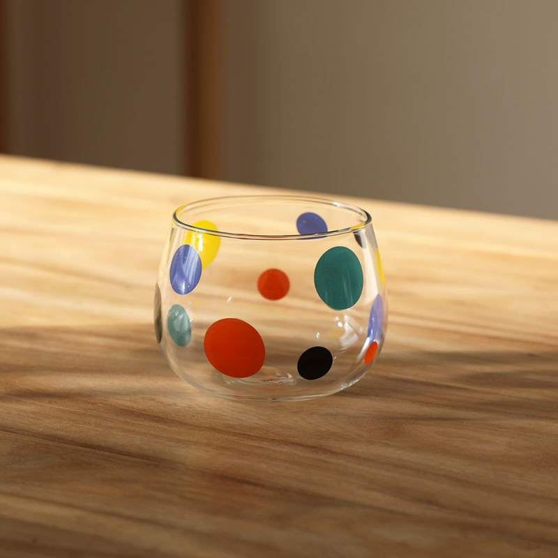 Kleurrijke Gestippelde Glazen  - Espresso Shot Glass recensie en prijs