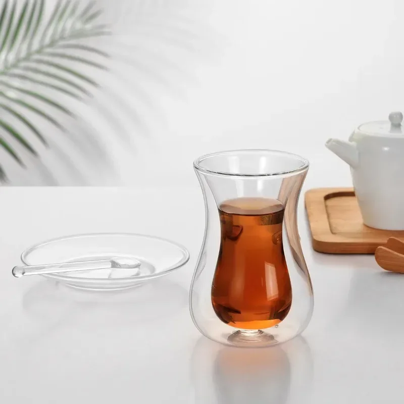 Mooie zwarte theekopjes, schot - Espresso Shot Glass recensie en prijs