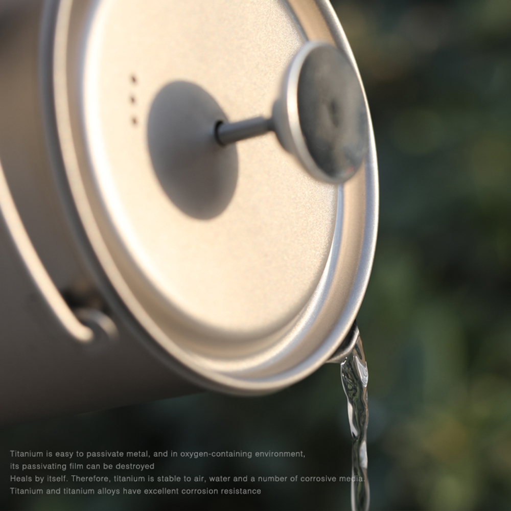 Lixada 750Ml Titanium Koffieko - Coffee Equipment For Camping recensie en prijs